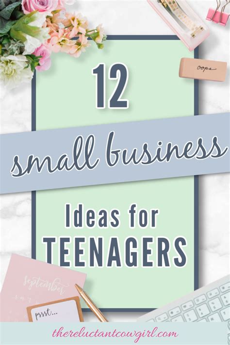 Ideas For A Small Business For Teens Pin On Self Love Tips Bisnis