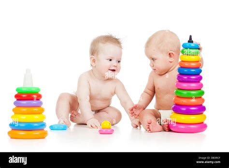 Babies Playing Toys Together Cut Out Stock Images And Pictures Alamy