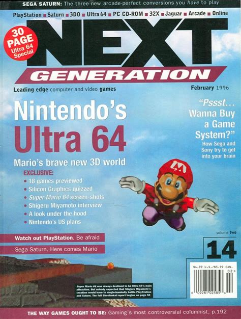 Next Generation Issue 14 February 1996 Next Generation Retromags