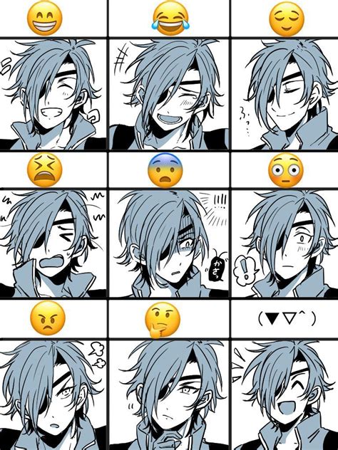 4 Twitter Anime Faces Expressions Anime Drawings Tutorials Anime