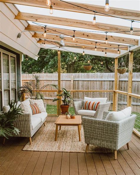 26 Patio Ideas To Beautify Your Home On A Budget 2019 Deck Ideas