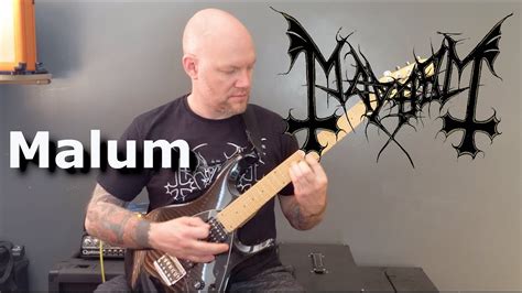 Mayhem Malum Guitar Lesson YouTube