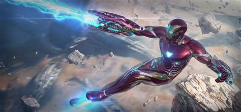Avengers Infinity War Iron Man Mk50 On Titan Keyframe By Phil