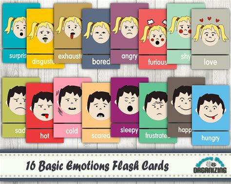 Printable Emotions Cards That Are Accomplished Stone Website