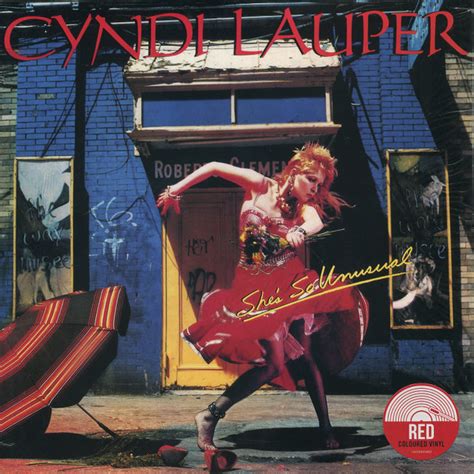 cyndi lauper she s so unusual 2020 red vinyl discogs