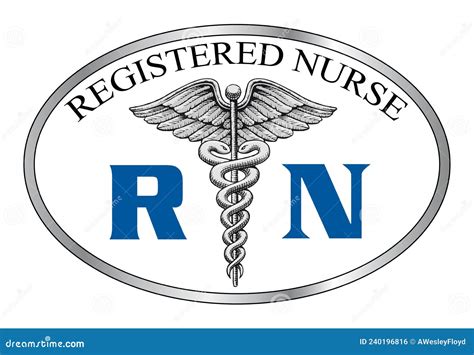 Registered Nurse Graphic B Stock Vector Illustration Of Health 240196816