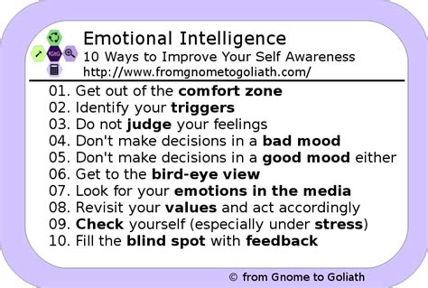 Emotional Intelligence 10 Ways To Improve Your Self Awareness