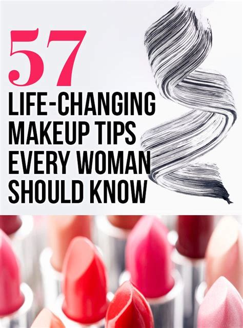 57 Life Changing Makeup Tips Every Woman Should Know Make Up Tricks