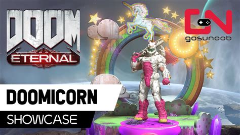 Doom Eternal How To Unlock Unicorn Doomicorn Skin And Showcase Youtube