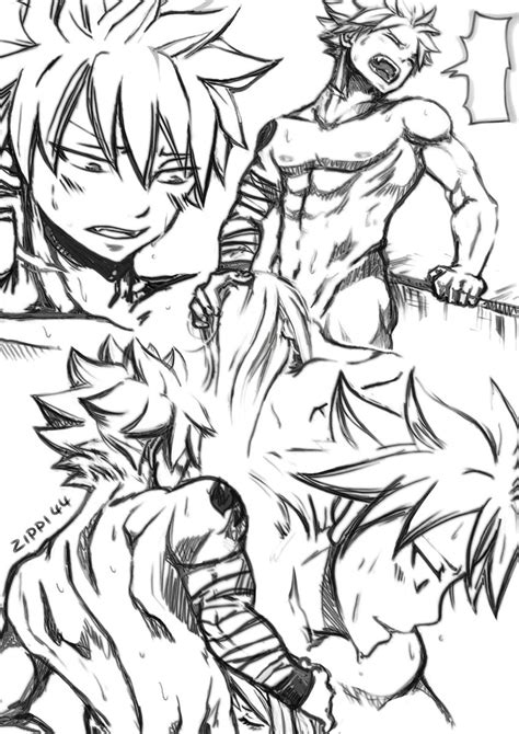 Rule 34 Abs Bandages Black And White Fairy Tail Fellatio Lucy Heartfilia Naked Natsu Dragneel