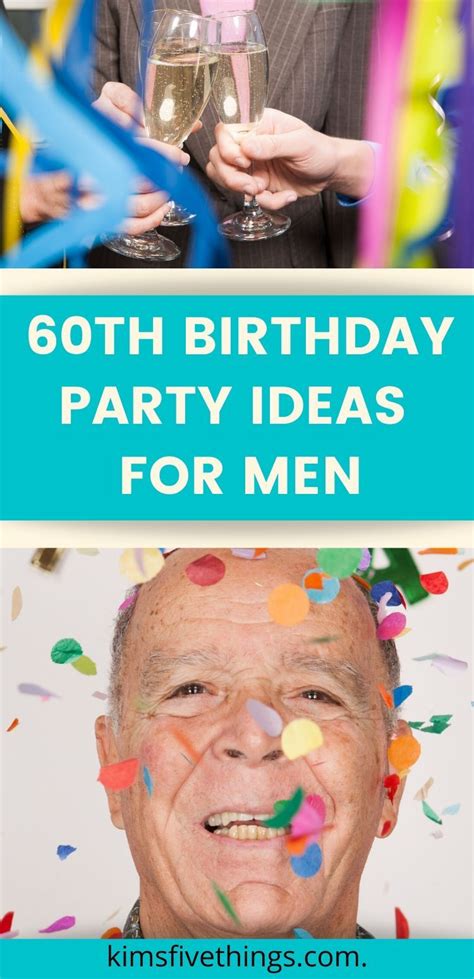 20 Best 60th Birthday Party Ideas For Men Supplies And Decorations