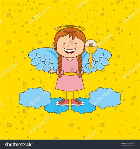 Cute Angels Design Stock Vector Royalty Free 404439397 Shutterstock