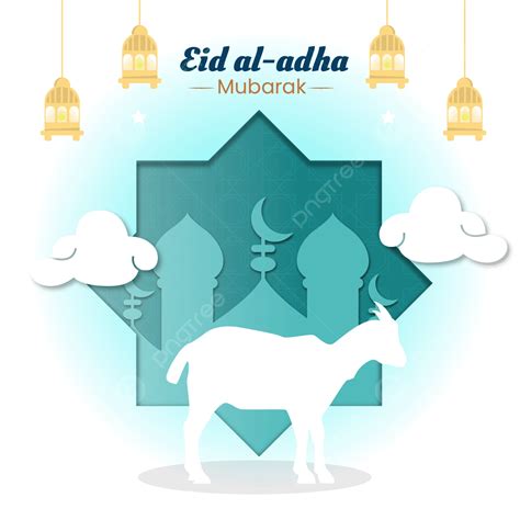Happy Eid Al Adha Vector Design Eid Ul Adha Islamic New Year Hajj