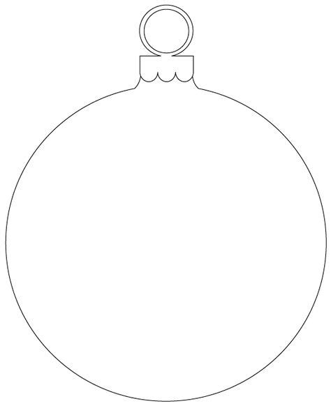 11 Ornament Template Ideas Ornament Template Christmas Crafts