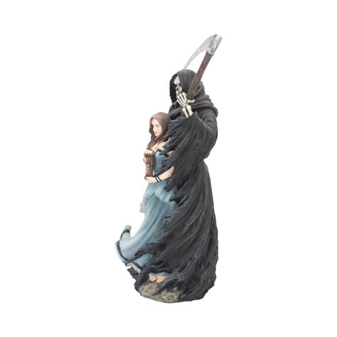 Summon The Reaper Gothic Figurine By Anne Stokes Woman And Reaper Ornament
