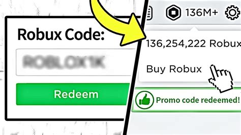Www.roblox.com/Redeem Robux Code : Roblox Promo Codes For Robux : Super ...