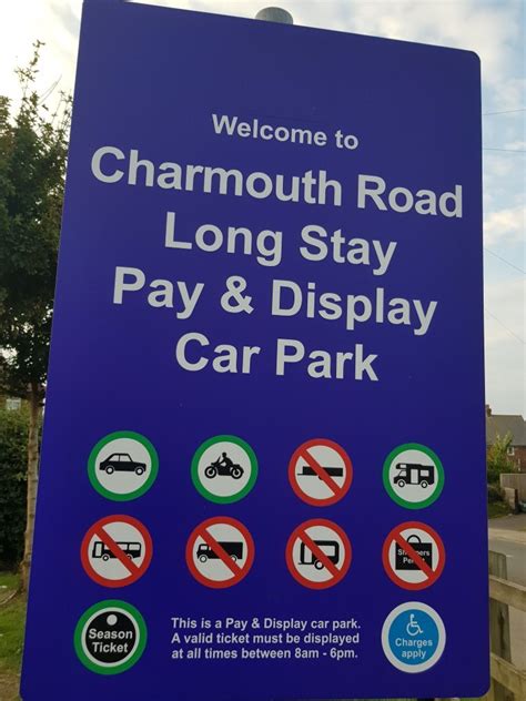 Charmouth Road Car Park Lyme Regis