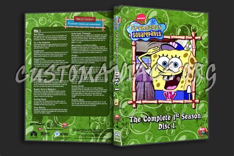 Spongebob Squarepants Season 1 Disc 1 Dvd Cover Dvd