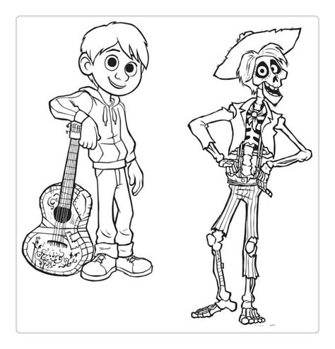 Coco Coloring Pages For Kids