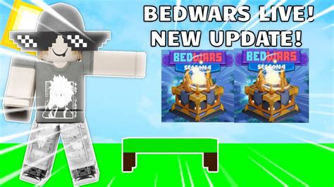 🔴roblox bedwars new update 🔴 road to 500 subs youtube