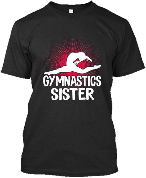Gymnastics Sister T Shirt 100 Cotton Short Sleeve Shirt