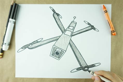 ️ How To Draw A Drone