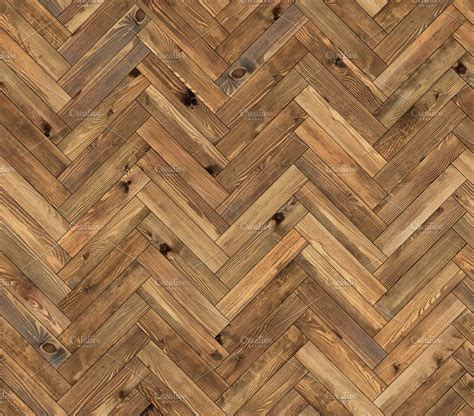 Herringbone Natural Parquet Seamless Floor Texture High Quality