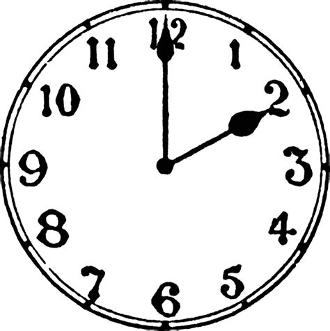 Clock Clipart Black And White ClipArt Best
