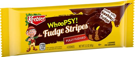 Keebler Whoopsy Fudge Stripes Cookies Fully Fudged Mint Keebler