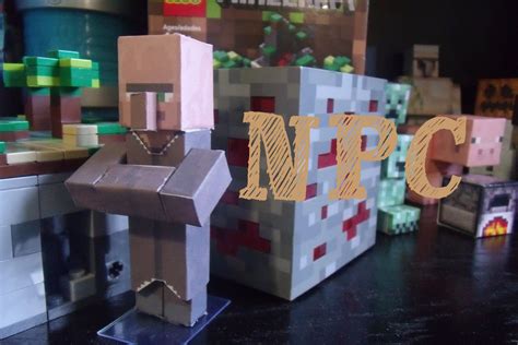 Papercraft Minecraft Npc Villager Paper Crafts Minecraft Crafts