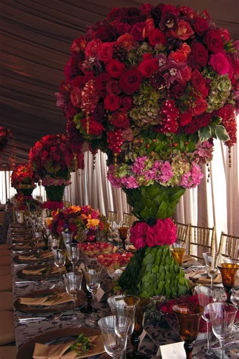 Floral Wedding Table Decoration ♥ Amazing Floral Wedding Centerpieces ...