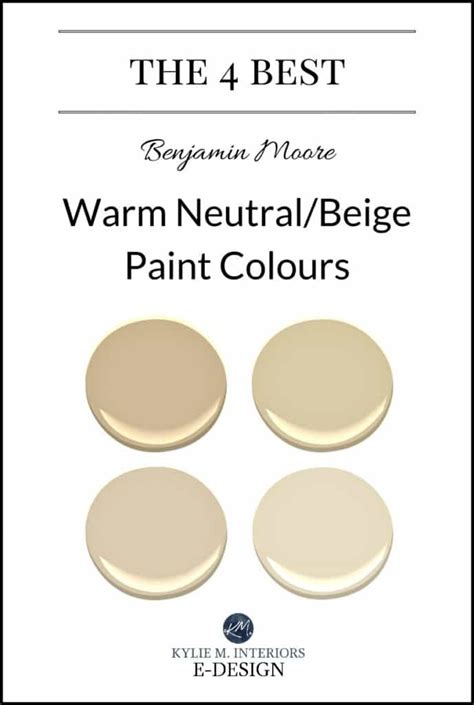 4 Beautiful Benjamin Moore Warm Neutral Paint Colours Kylie M Interiors