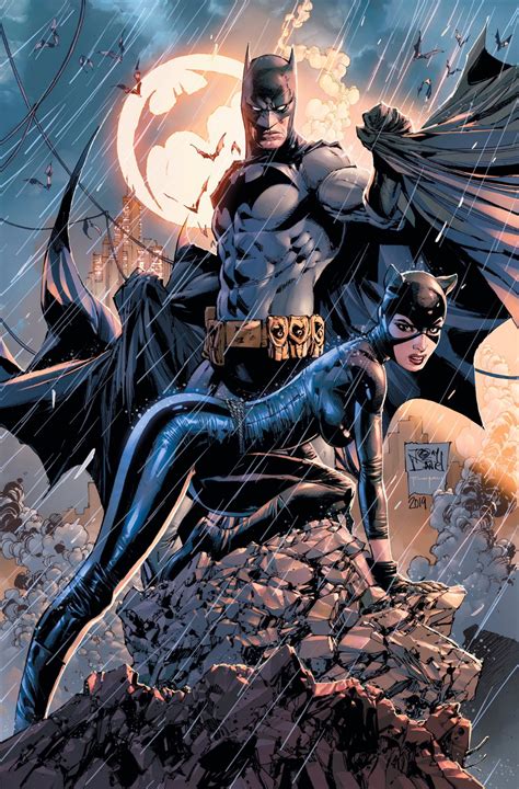 Batman Catwoman Batman And Catwoman Batman Comic Art Batman Canvas Art