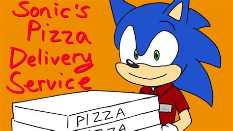 Sonic S Pizza Delivery Service Youtube
