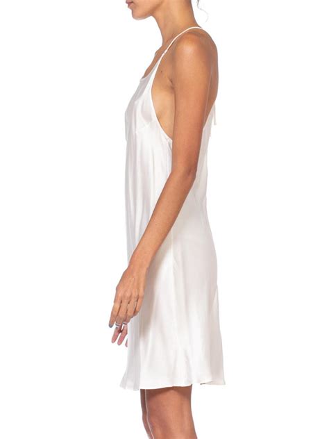 1990 s bias cut silk satin slip dress at 1stdibs