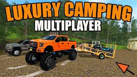 Farming Simulator 2017 Luxury Camping Multiplayer Ktm 125 Razor