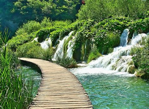 Attraction National Park Plitvice Lakes Photos And Info