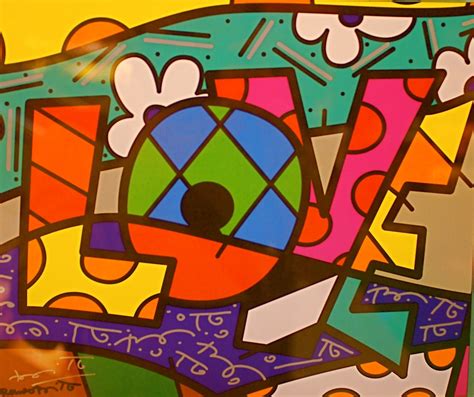 Pin By Fallen Dancer On Colorful Art Britto Art Romero Britto Art Elementary Art Projects