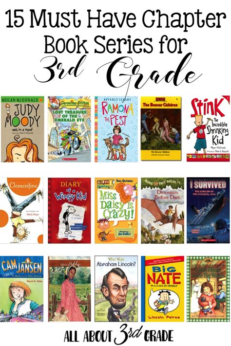 15 Must Have Chapter Book Series | All About 3rd Grade