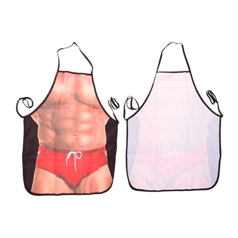Sexy Cooking Aprons Funny Novelty Bbq Party Apron Naked Men Women