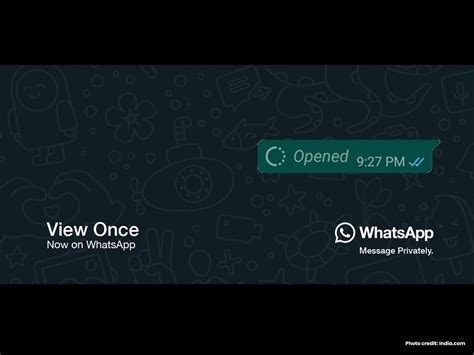 Whatsapp Rolls Out View Once Feature