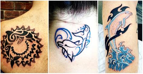 [updated] 40 joyful tribal dolphin tattoos