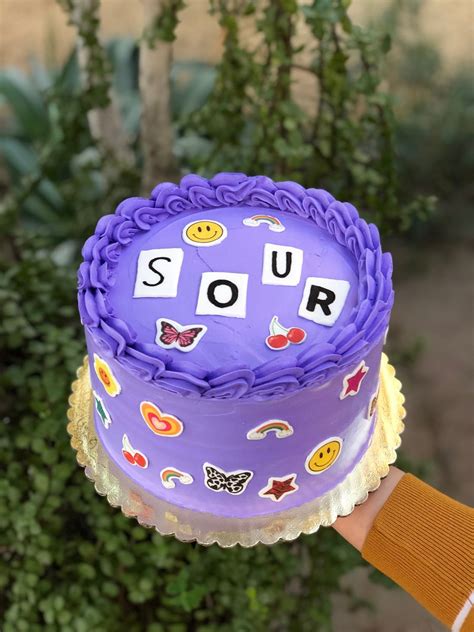 Cake 🌈 Sour🍒 Olivia Rodrigo Funny Birthday Cakes Mini Cakes Birthday
