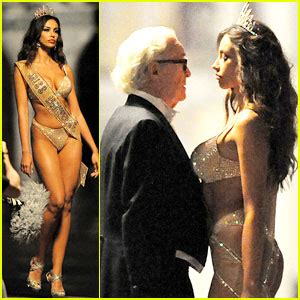 Madalina Ghenea Strips Down For A Scene With Michael Caine Bikini