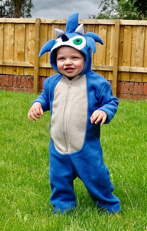 Sonic Tails Onesie Age 1 7 Tails Tsonic Childrens Etsy