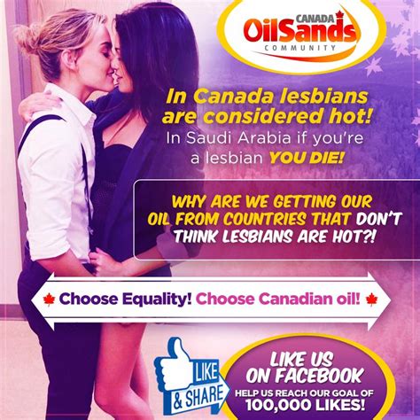 hot lesbians canadian oilsands ad gets major backlash news
