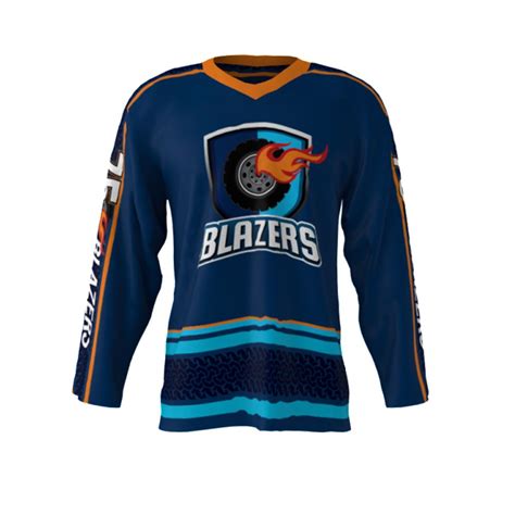 Explore our fantastic jersey designs as well as our pro quality twill. High Quality #75 BLAZERS Dark Blue Ice Hockey Jersey Men ...