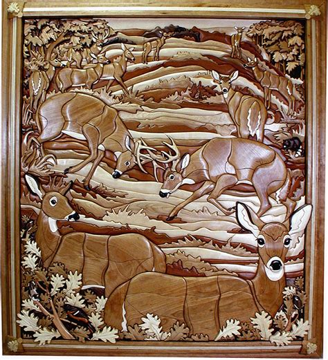Kathy Wise Intarsia Commissions Intarsia Wood Wood Art Picture On Wood