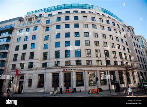 Bank Of China London Headquarters At One Lothbury Stock Photo Alamy