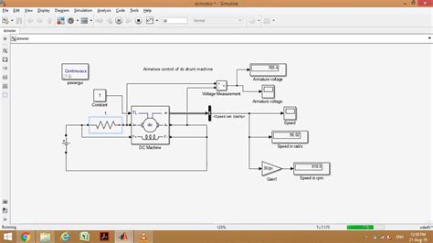 Dc Motor Speed Control Using Matlabsimulink Youtube